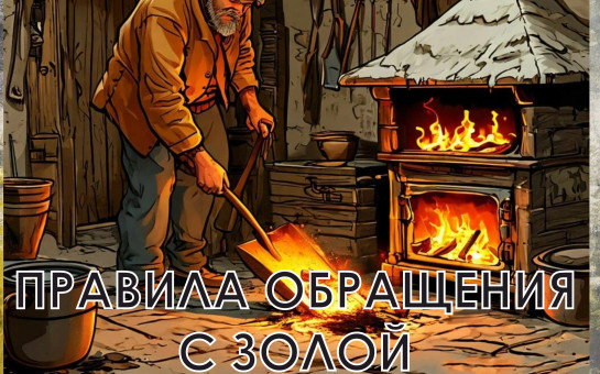 Правила обращения с золой